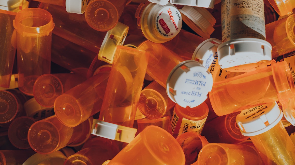 Empty Pill Bottles RX Prescription Medicine Storage or Crafts Lot